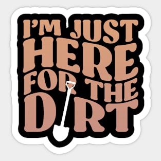 dirt Sticker